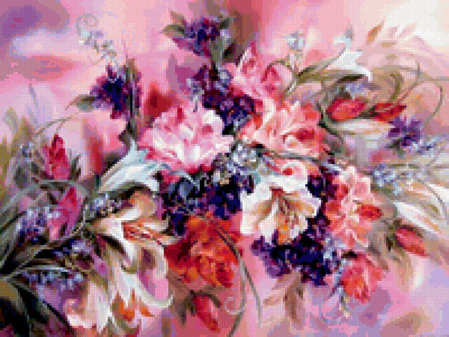 цветы - картины - предпросмотр