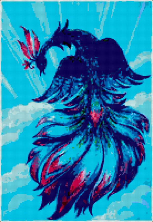 птица счастья - павлин, талисман, оберег, птица - предпросмотр