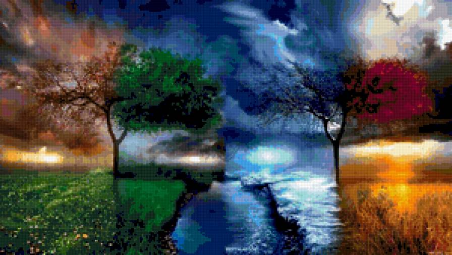 время года - природа - предпросмотр