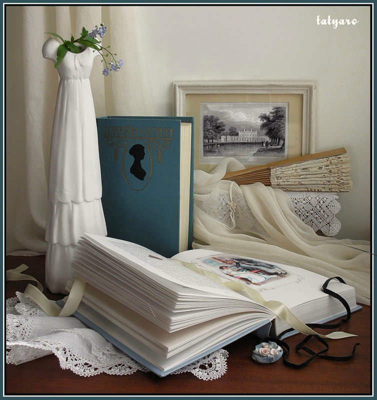 натюрморт с книгой - натюрморт - оригинал