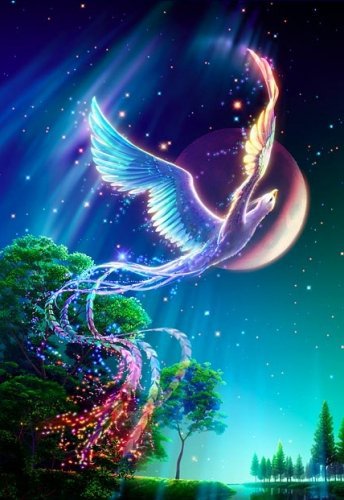 феникс - картины кагайя - оригинал