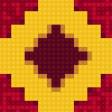 Предпросмотр схемы вышивки «подушка мозаика» (№311661)