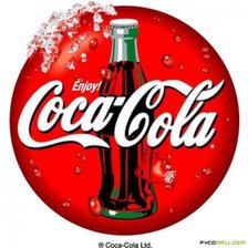 Схема вышивки «Coca Cola»