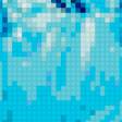 Предпросмотр схемы вышивки «синий узор» (№311870)