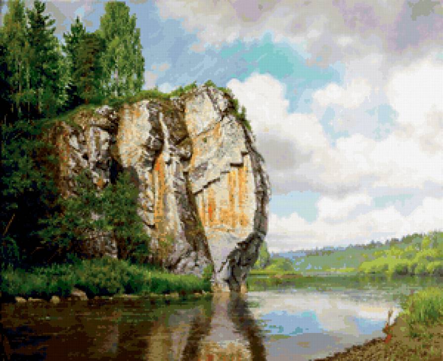 №312145 - утес, пейзаж - предпросмотр