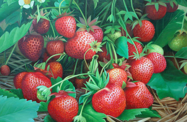 клубника - ягоды, витамины - оригинал