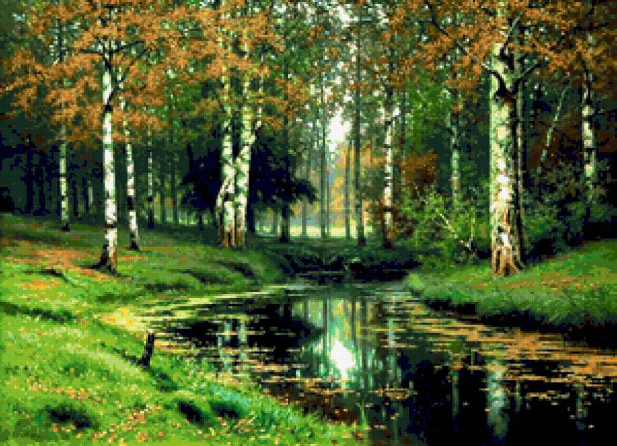 осень в лесу - предпросмотр