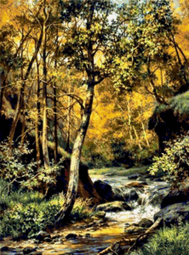 горный ручей - предпросмотр