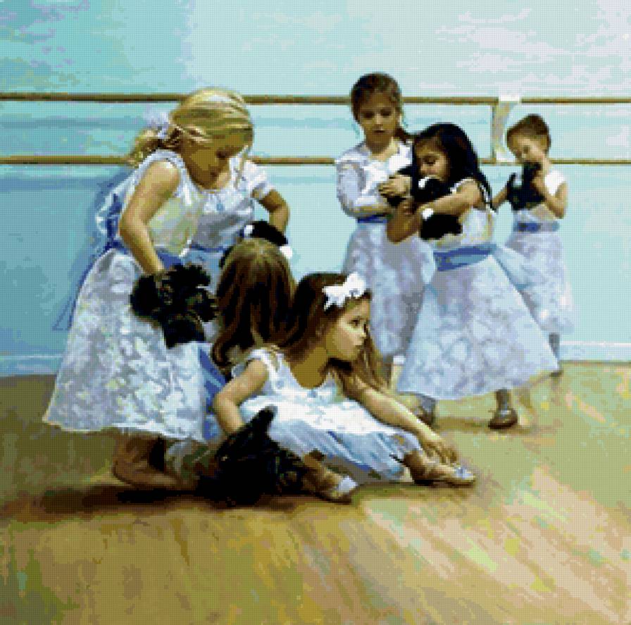 Болит моя ношка. - детское, балерины, детям - предпросмотр