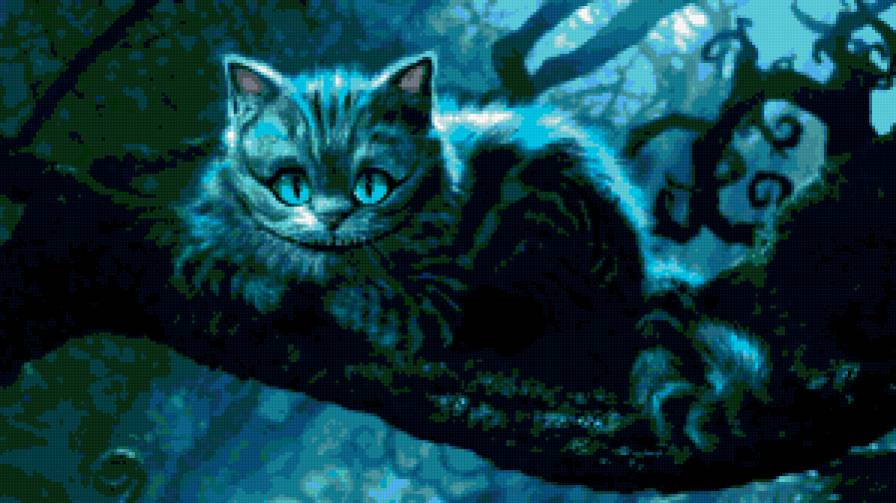 Чешир - алиса, чешир, кот - предпросмотр