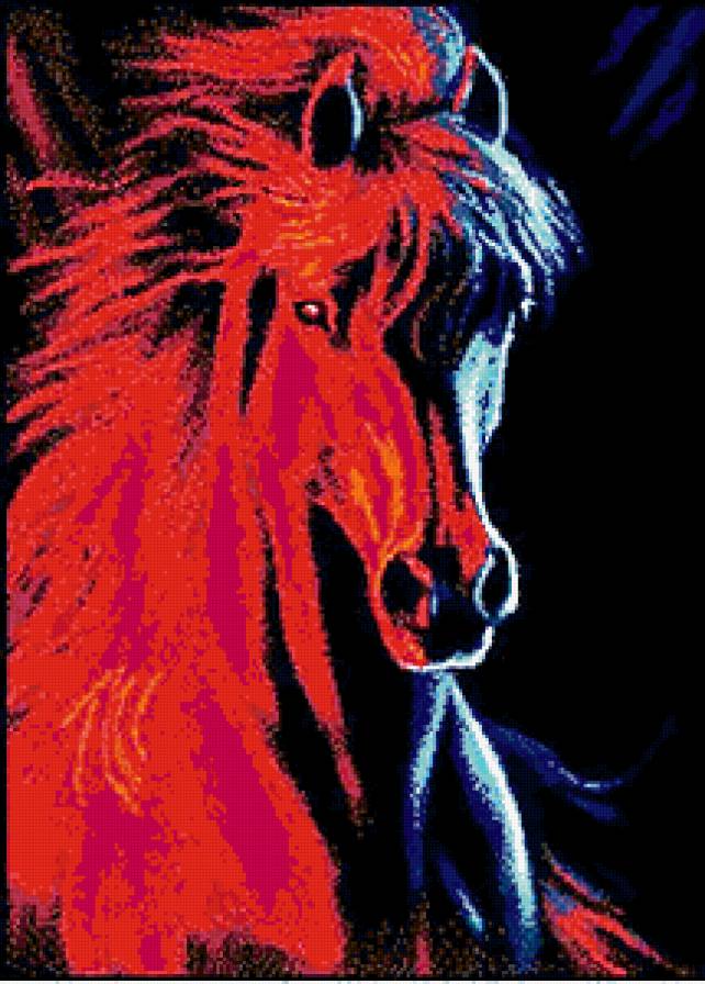 свет и тьма - лошади - предпросмотр