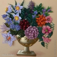 Схема вышивки «букет»