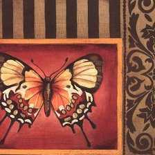 Схема вышивки «бабочка»