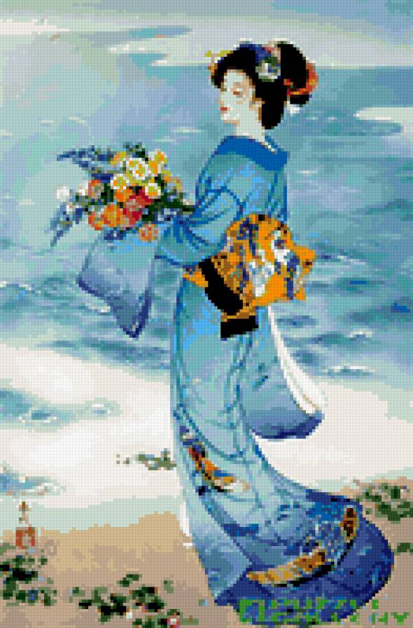 гейша - гейша, девушка - предпросмотр