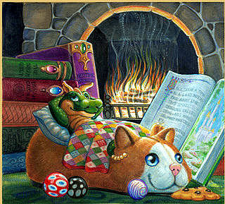 перед сном - дракончик - оригинал