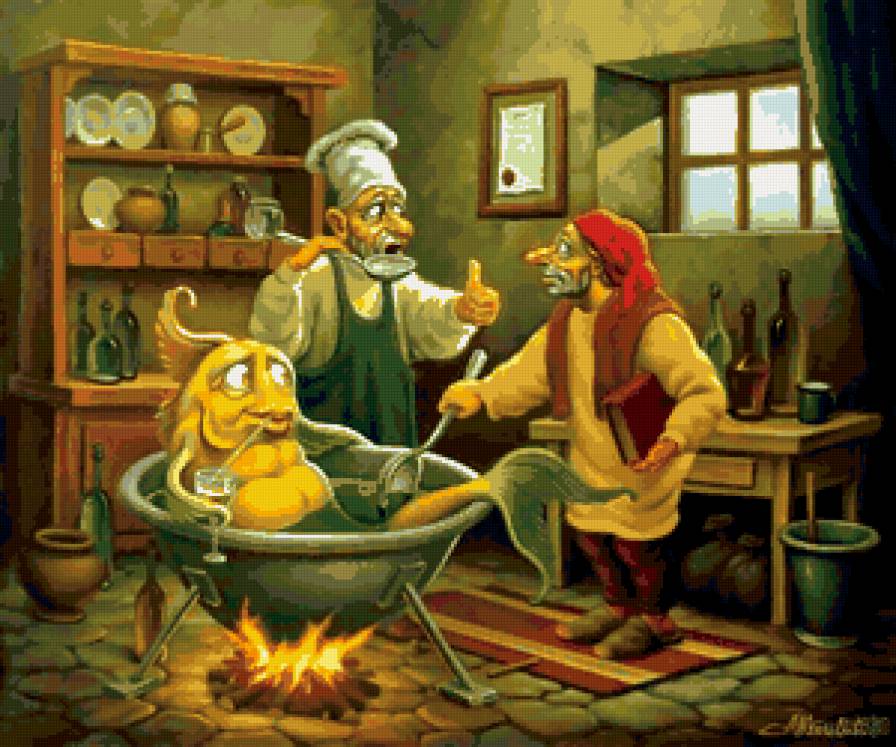 Анатолий Козельский. - люди, шаржи, мужчина - предпросмотр