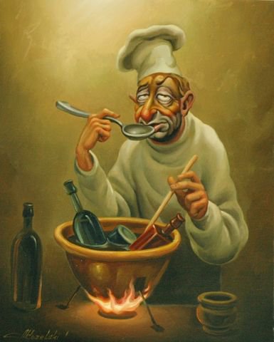 Анатолий Козельский. - мужчина, шаржи, люди - оригинал