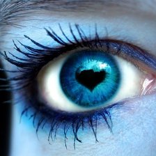 Схема вышивки «взгляд»