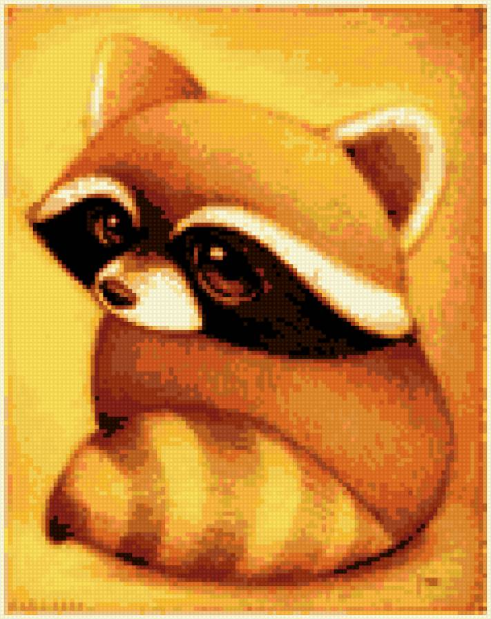 Енотик - енот, звери, милашка, животные - предпросмотр