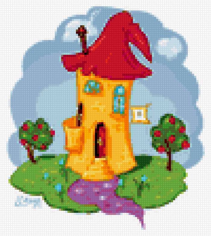 Домик - домик, дом - предпросмотр