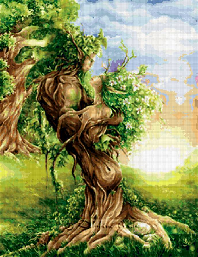 №314362 - мифы, двое, феи, картина - предпросмотр