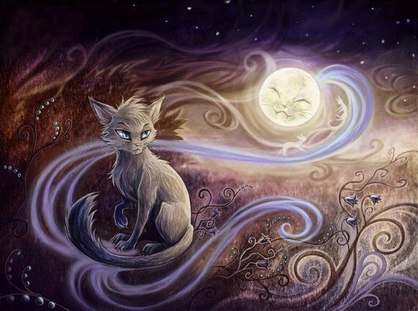 №314424 - мульты, картина, сказка, подушка, животные, кошки - оригинал