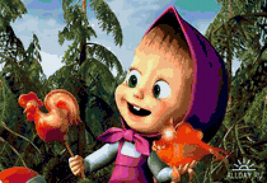 Машенька - мультик - предпросмотр