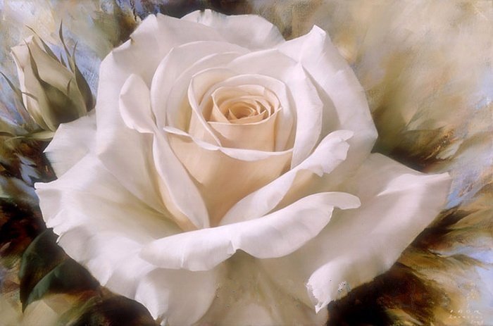 Роза - подушка, цветы - оригинал