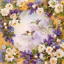 Схема вышивки «Калибри»