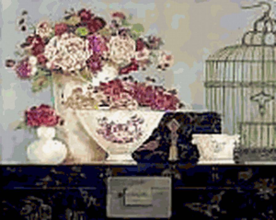 №315021 - цветы, вазы, натюрморт - предпросмотр