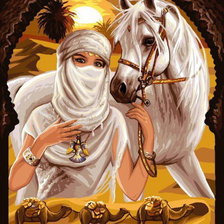 Схема вышивки «восток»