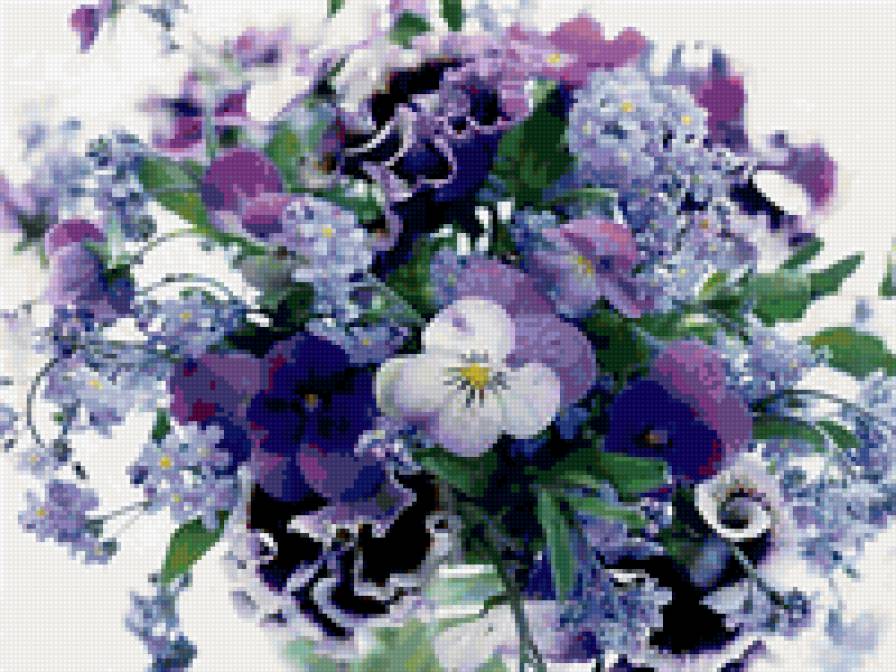 Фиалки - предпросмотр