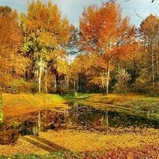 Схема вышивки «осень»