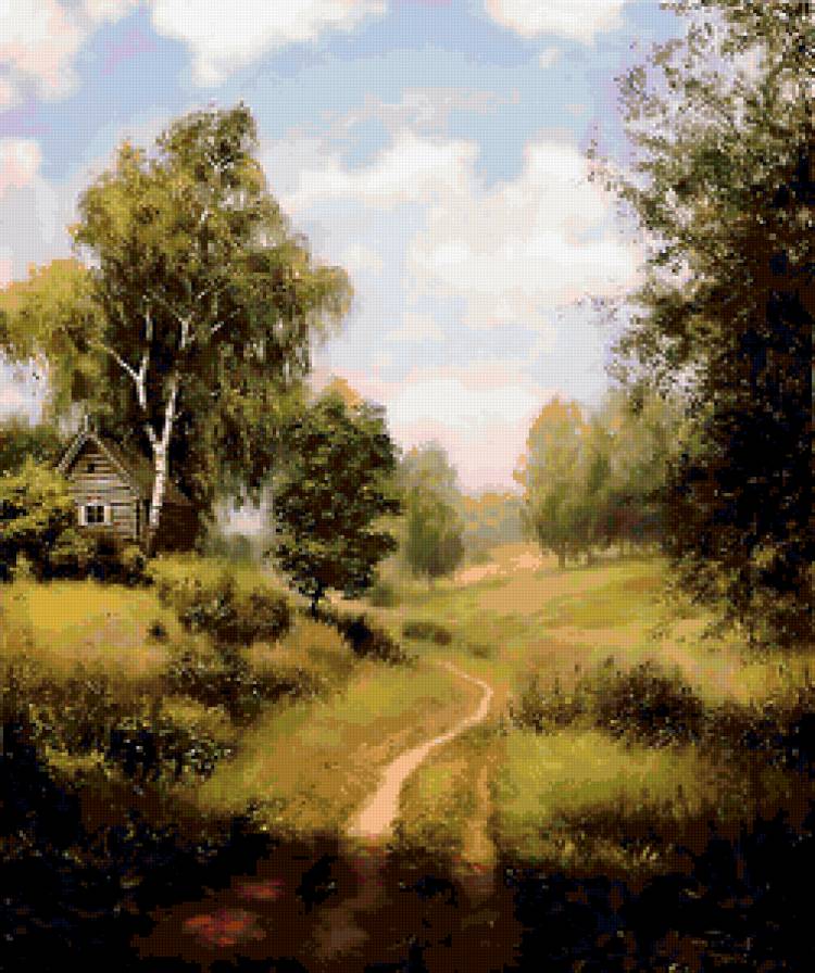 тропинка к дому - предпросмотр