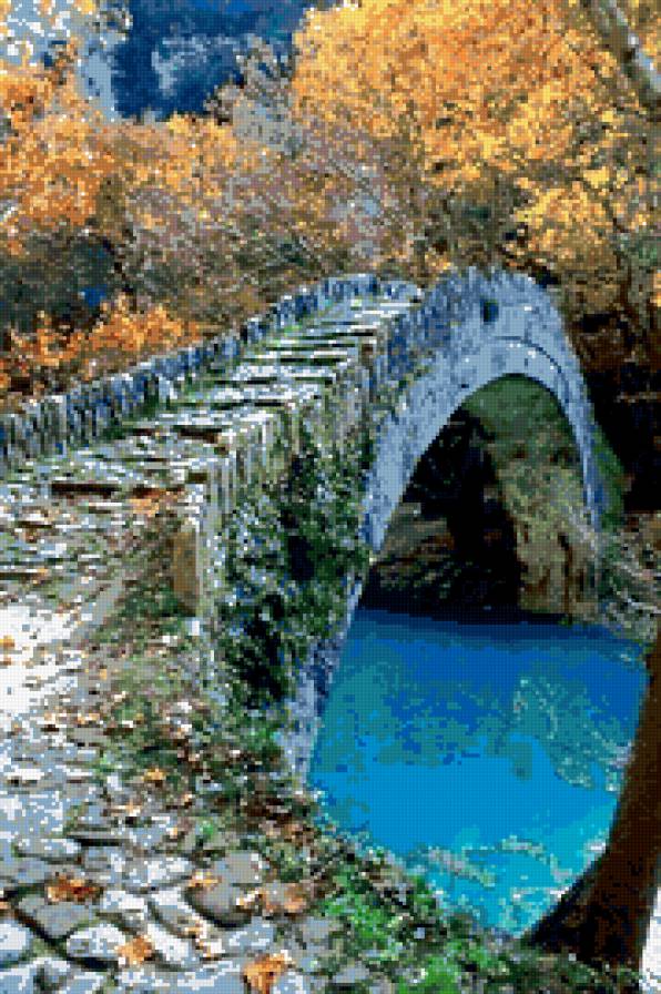 Старый мостик - природа, мост - предпросмотр