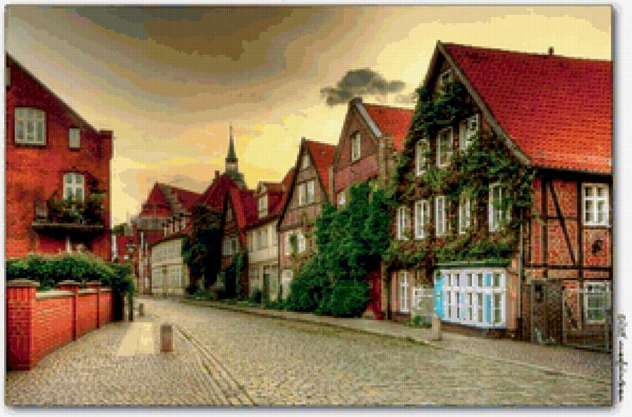 Уютный городок - предпросмотр