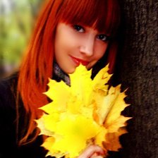 Оригинал схемы вышивки «девушка» (№316511)