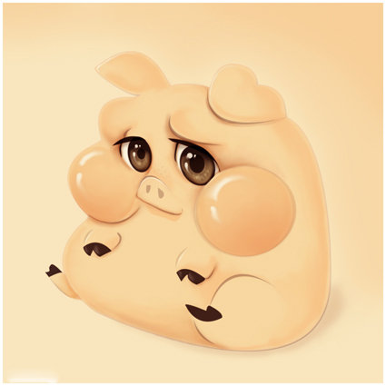 Поросеночек - звери, милашка, поросенок, животные - оригинал