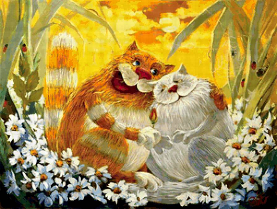 любовь - кошки, природа - предпросмотр