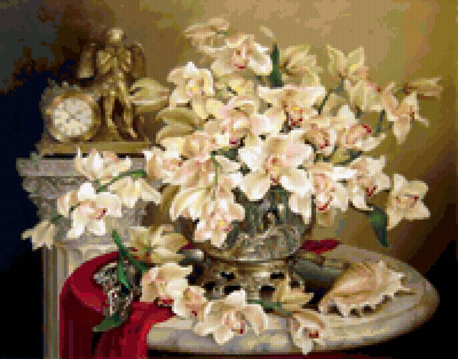 орхидеи - цветы - предпросмотр