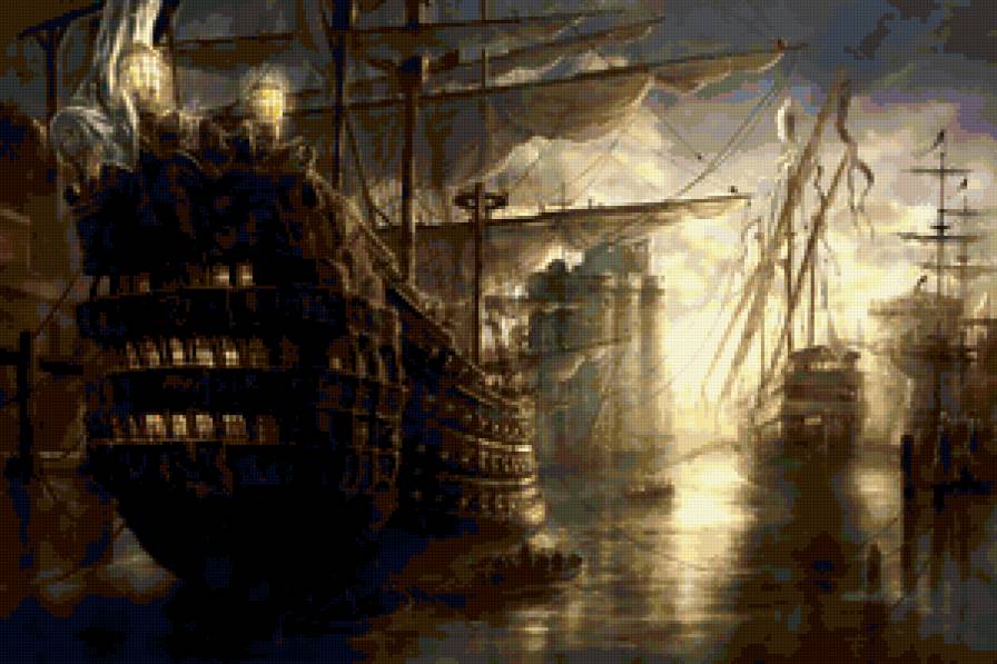 radojavor. - парусник, море, корабли - предпросмотр