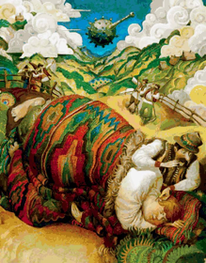 ivan-sulima. - фэнтези, мужчины, деревня, сказки, люди - предпросмотр