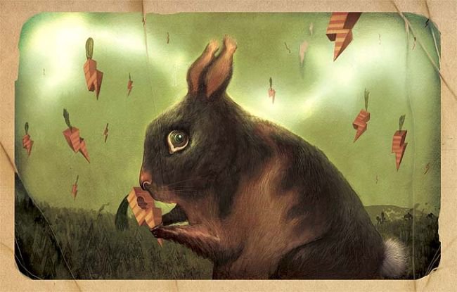 ronald_kurniawan. - фэнтези, белка, животные, для кухни - оригинал