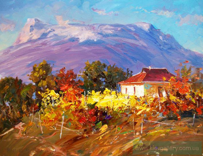 Крымские пейзажи - горы, пейзаж, крым - оригинал