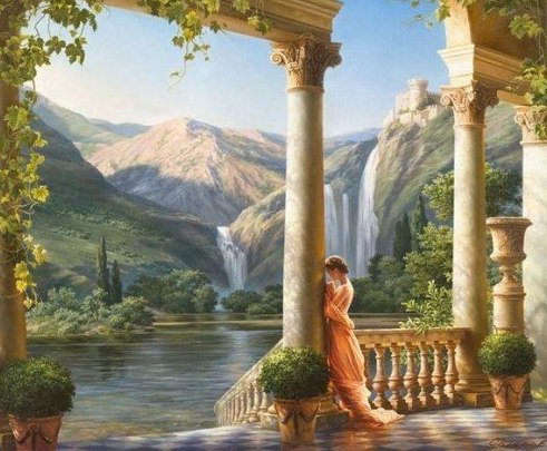 нежность - девушка, природа, нежность - оригинал