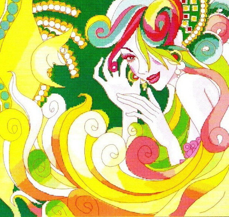 №317917 - абстракция, портрет, девушка - оригинал