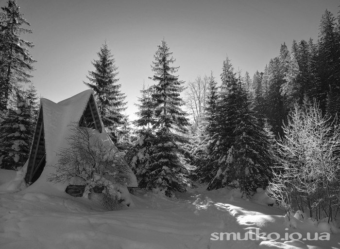 зима - пейзаж - оригинал