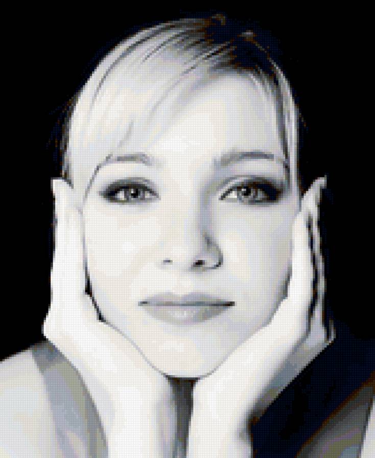 портрет - девушка - предпросмотр