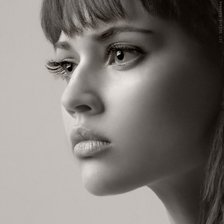 Схема вышивки «портрет»