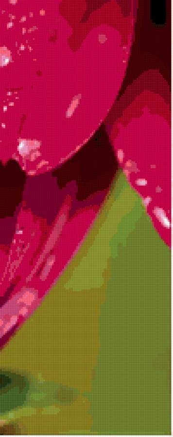 Сиреневые лепестки часть 1 - цветы, триптих - предпросмотр